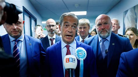 Nigel Farage, Reform UK leader, wins first seat as his upstart .